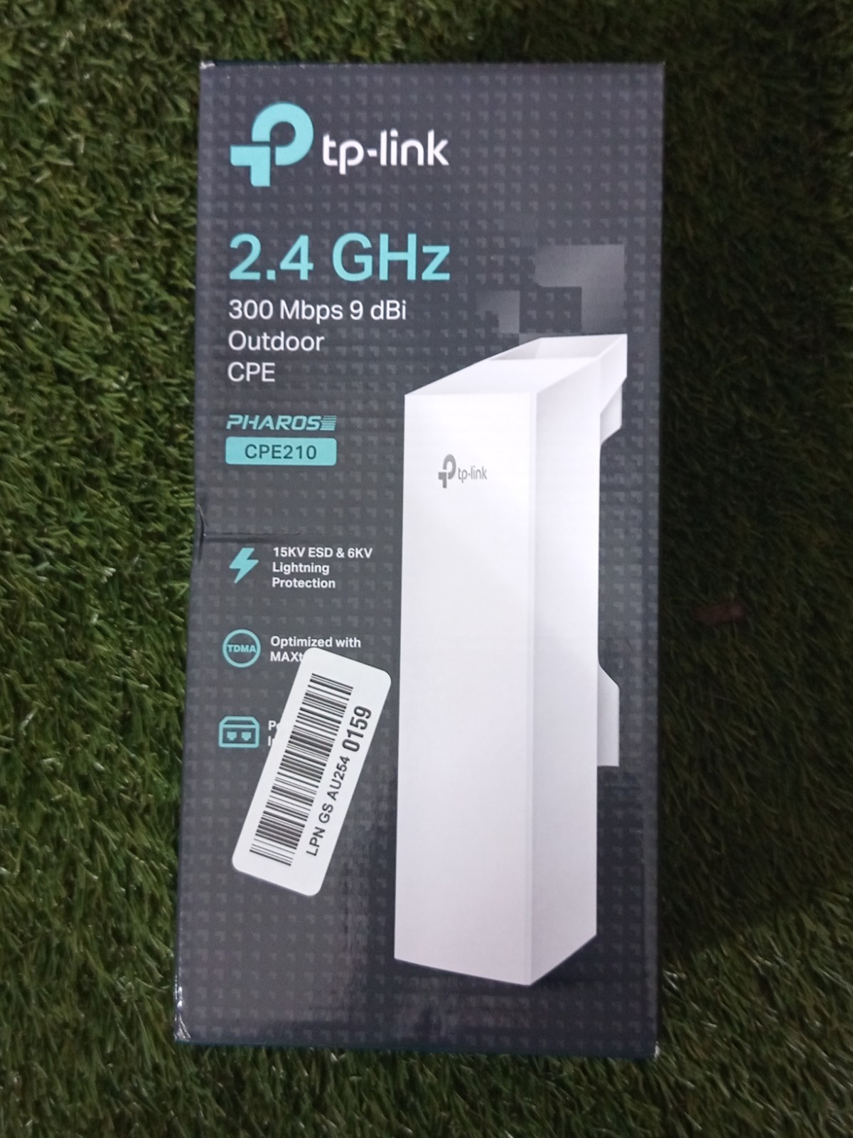 TP-LINK CPE210 Wireless Access Point PHAROS 2.4Ghz 300Mbps 9dBi Outdoor CPE