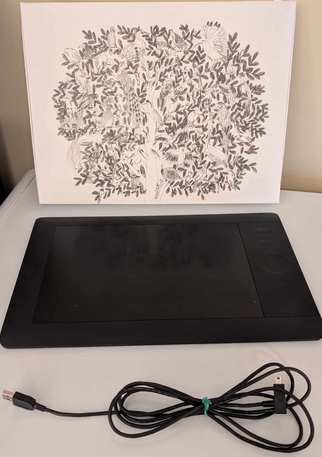 Wacom Intuos 5 Touch Medium Pen Tablet PTH-650/K - WORKS, NO PEN, NO BATTERY