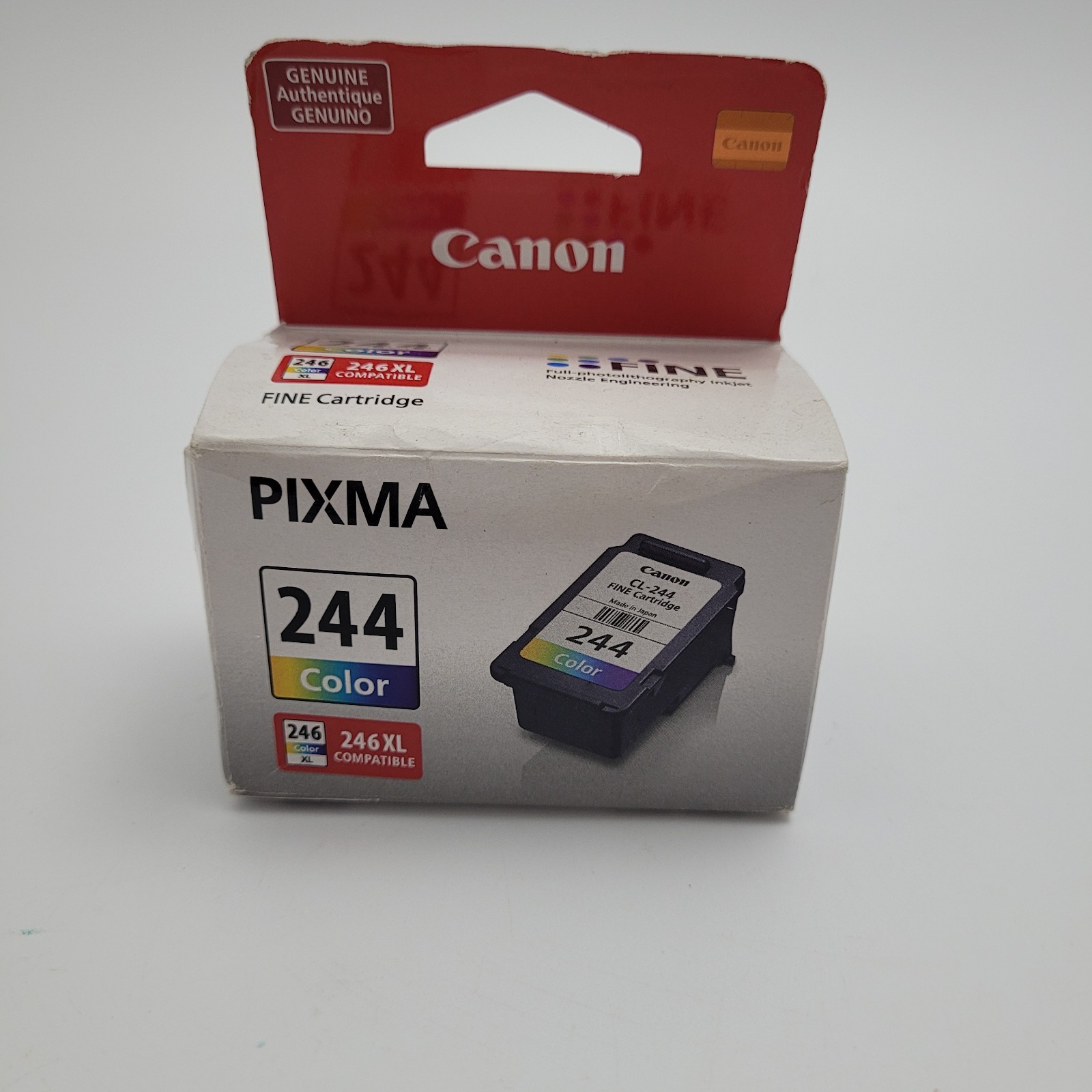 Genuine Canon Pixma 244 Color Fine Ink Cartridge  Brand New Sealed