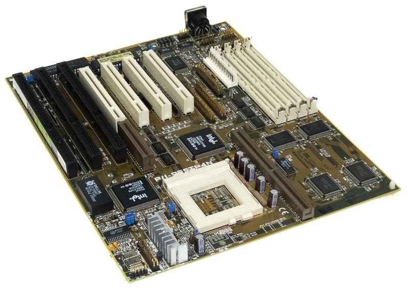 ASUS P/I-P55TP4N SOCKET 7 4x DRAM 3x ISA 4x PCI MOTHERBOARD 