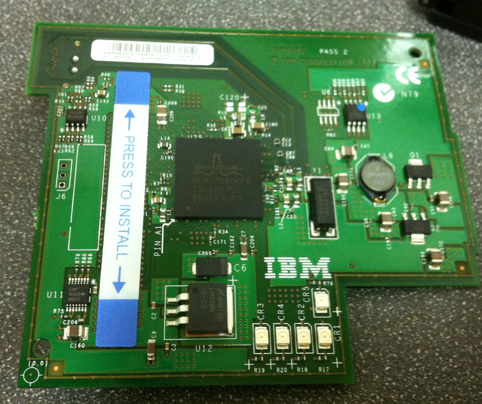 IBM BladeCenter SFF Gb Ethernet Expansion Card 39M4630 39M4633 - 