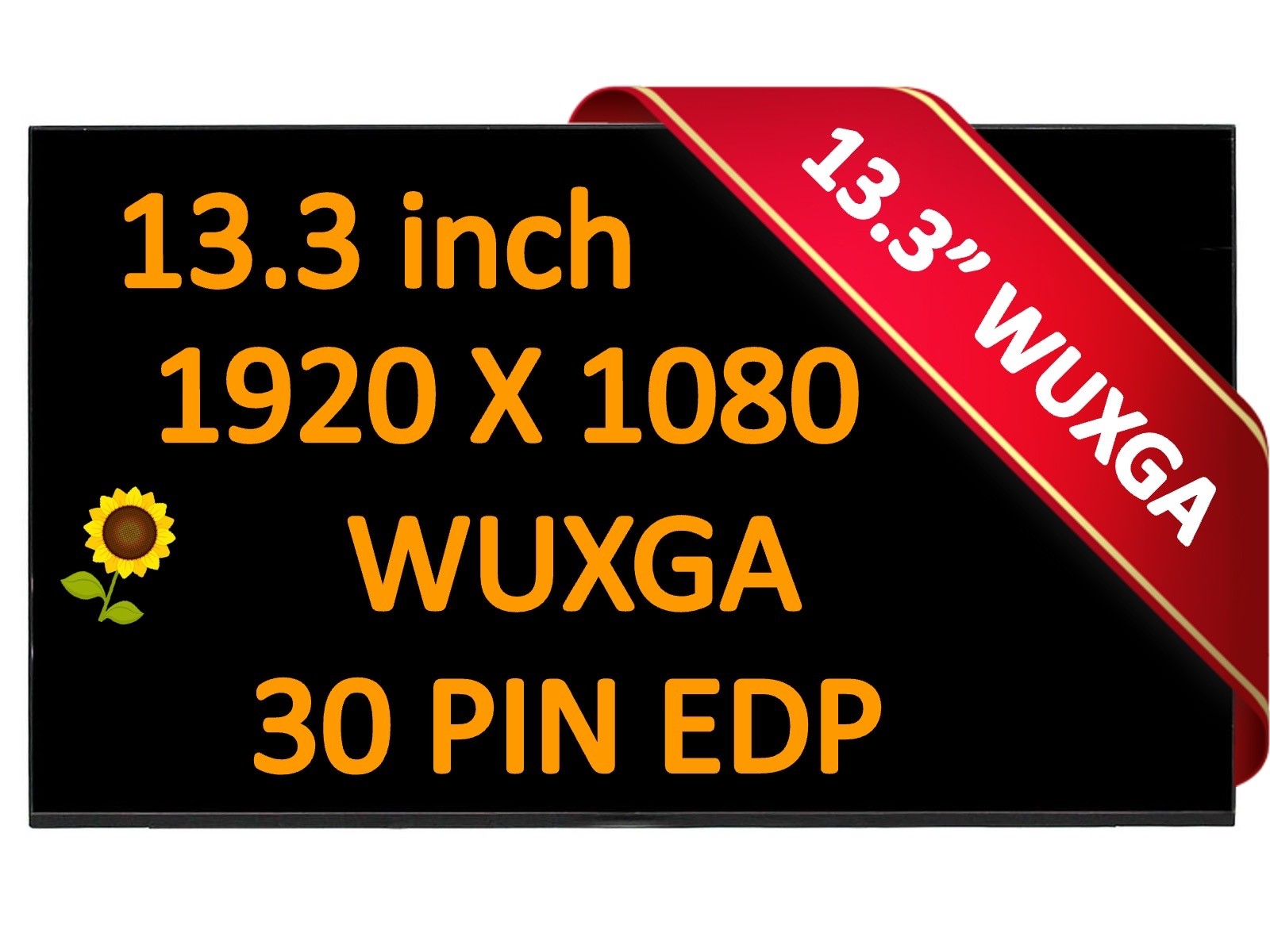 B133HAN05.6 DP/N 084XF7 84XF7 Non-Touch Led Lcd Screen 13.3" FHD 1080p 30 Pin