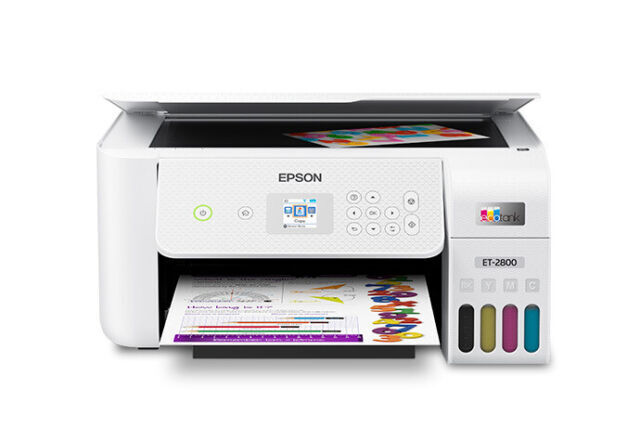 Epson EcoTank ET-2800 (C11CJ66202) All-In-One Color Printer