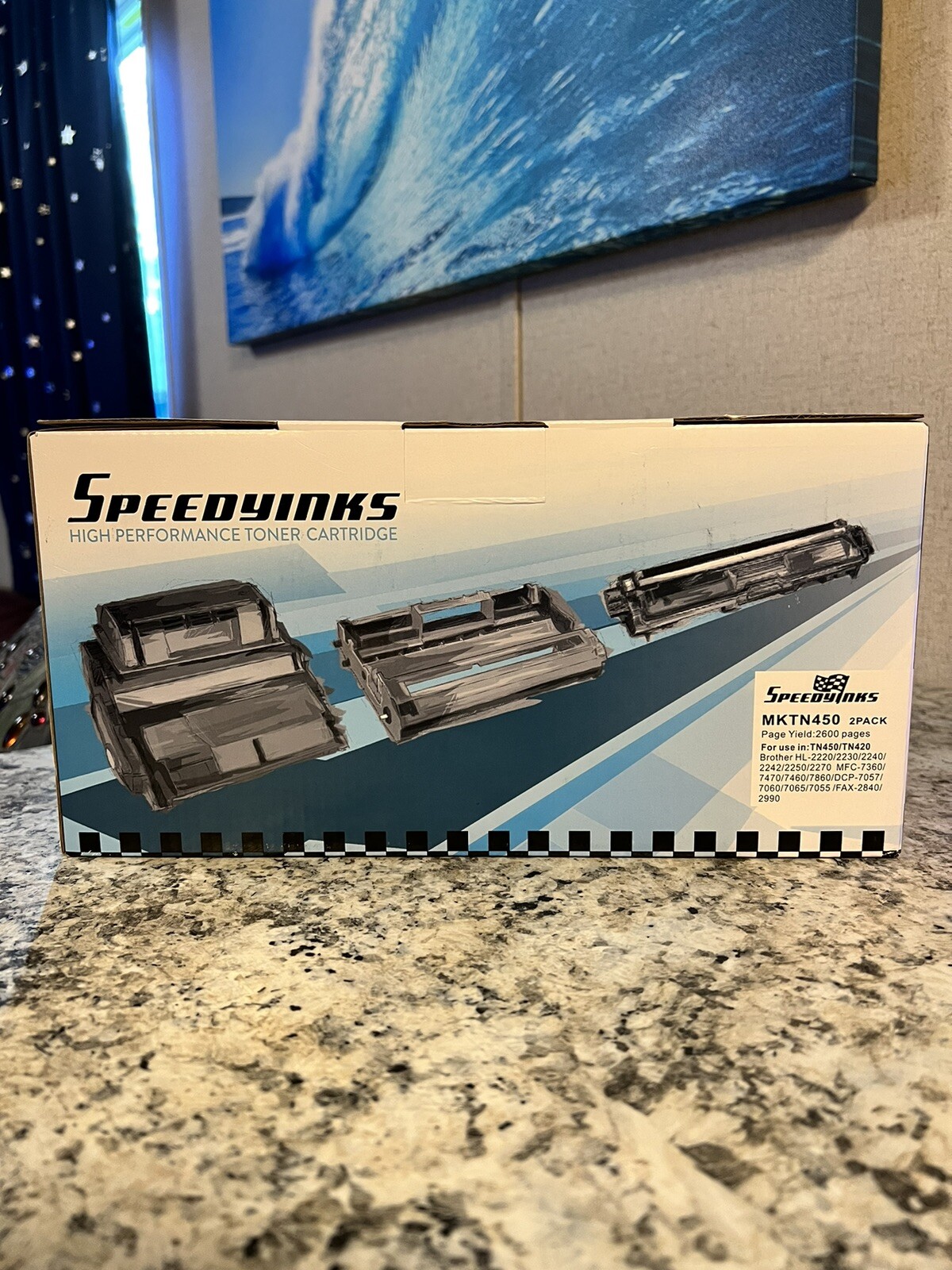 SPEEDYINKS MKTN450 HIGH PERFORMANCE TONER CARTRIDGE NIB