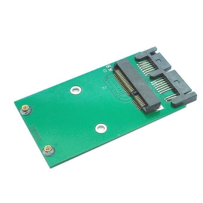 Mini PCI-E mSATA SSD to 1.8" Micro SATA 7+9 16pin Adapter +Cards PCBA for SSD