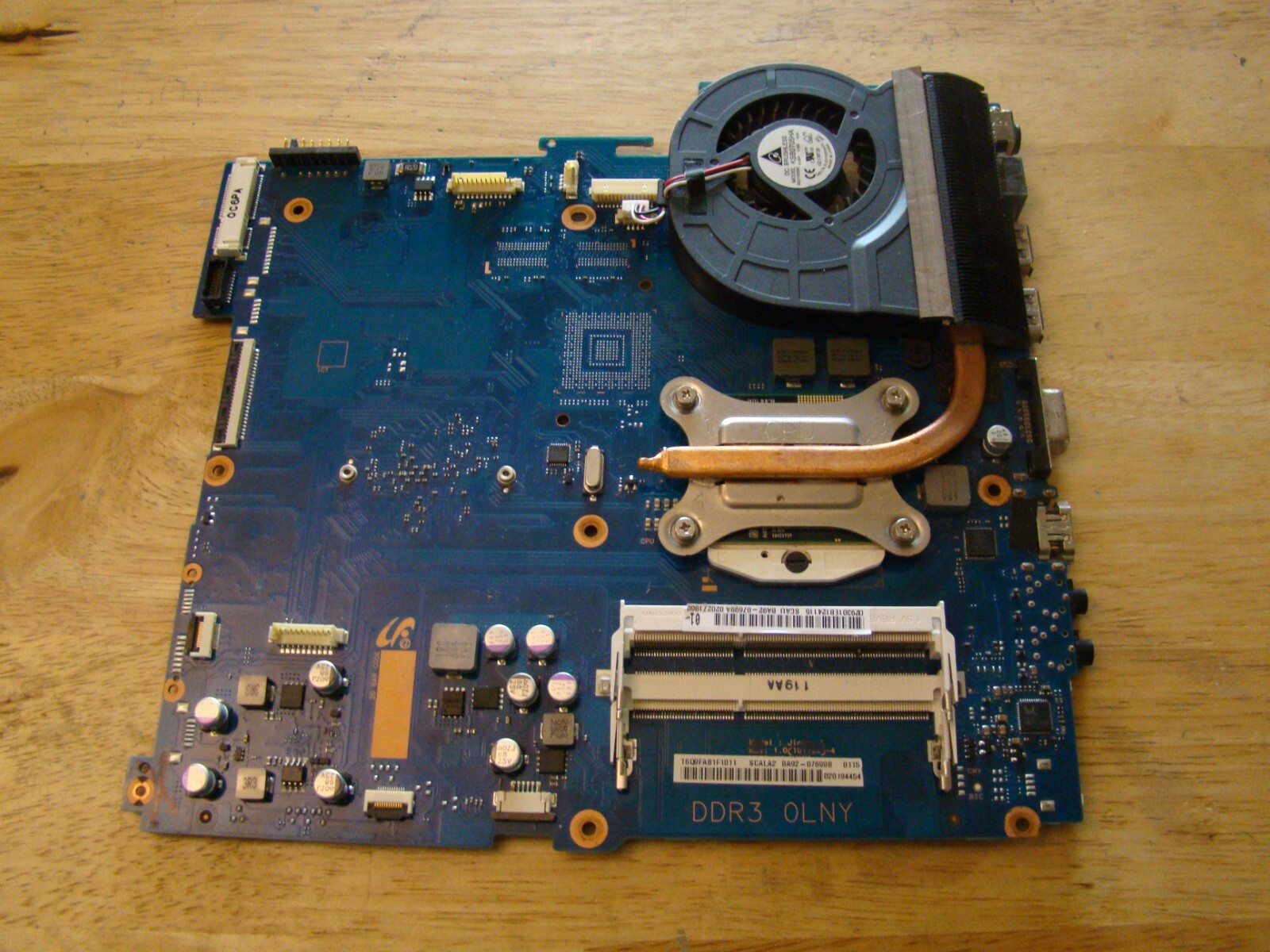 OEM Samsung RV511/ i3-380M 2.53GHz Motherboard/BA92-07699B -Parts Only, New Jack