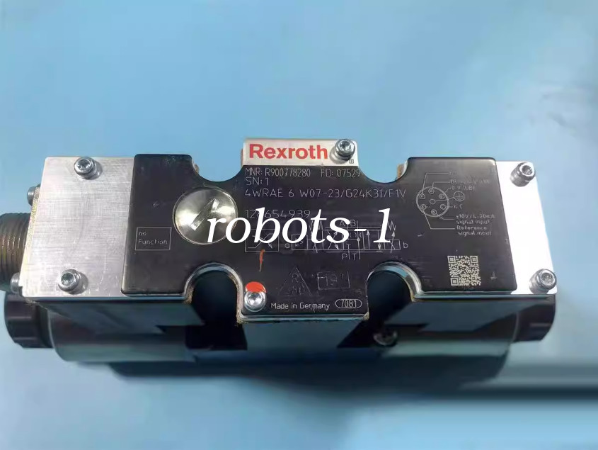 New Rexroth Proportional Valve R900778280 4WRAE6W07-23/G24K31/F1V FedEx or DHL