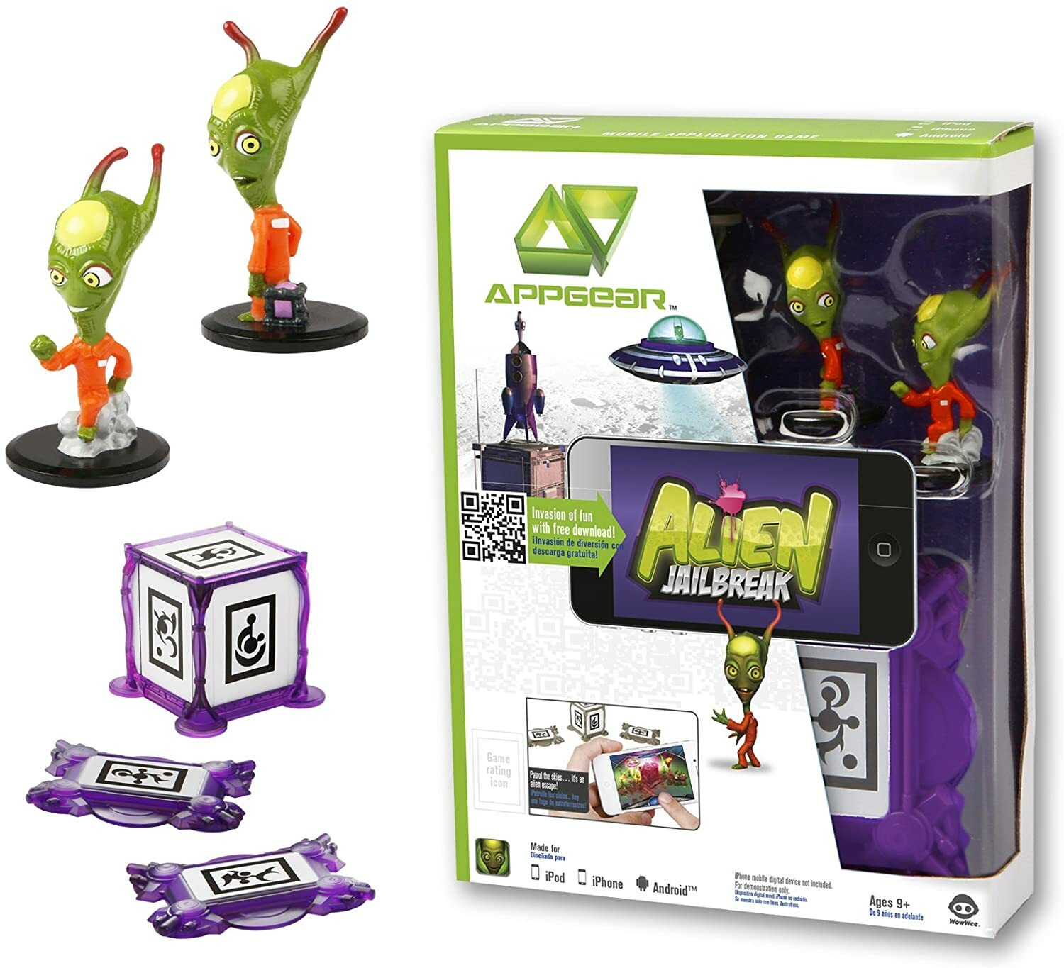 New AppGear "ALIEN JAILBREAK" for Apple or Android Devices New Sealed Box.