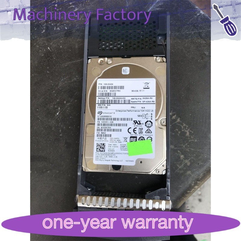 1PCS Open Box FOR NetApp X426A-R6 SP-426A-R6 108-00424+D0 1.8TB 10K SAS Hard Dr