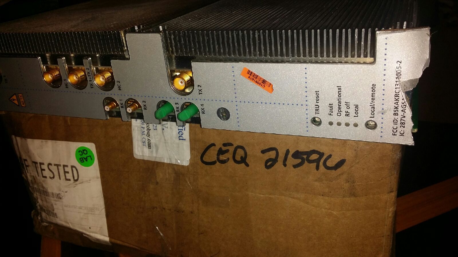 ERICSSON KRC 131 1005/2 dTRU-8 EDGE Module