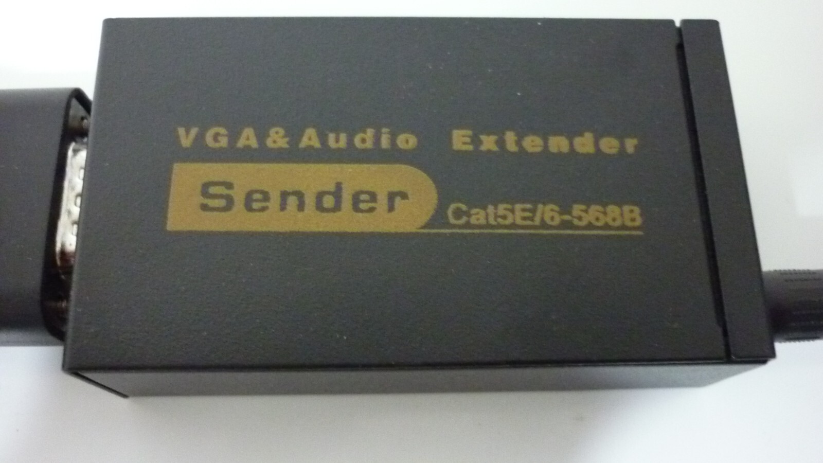 VGA Over Network Cable Adapter Extender Repeater RJ45 Cat5e Cat6 60M 1080P