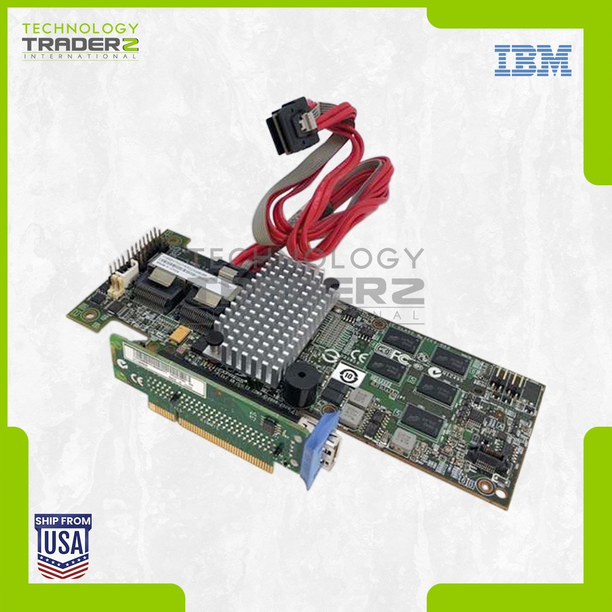 46M0851 IBM ServeRAID M5015 SAS 3Gbps SATA 6Gbps PCI-E 2.0 x8 RAID Controller