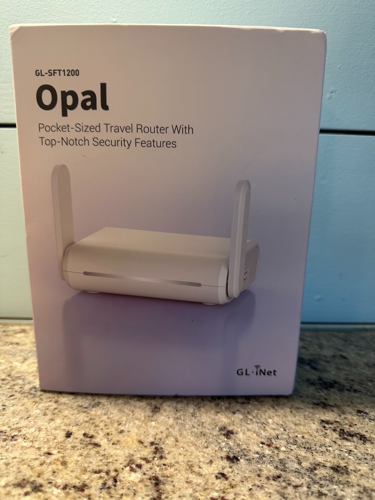 GL-iNet Secure Travel WiFi Router GL-SFT1200 Opal- White