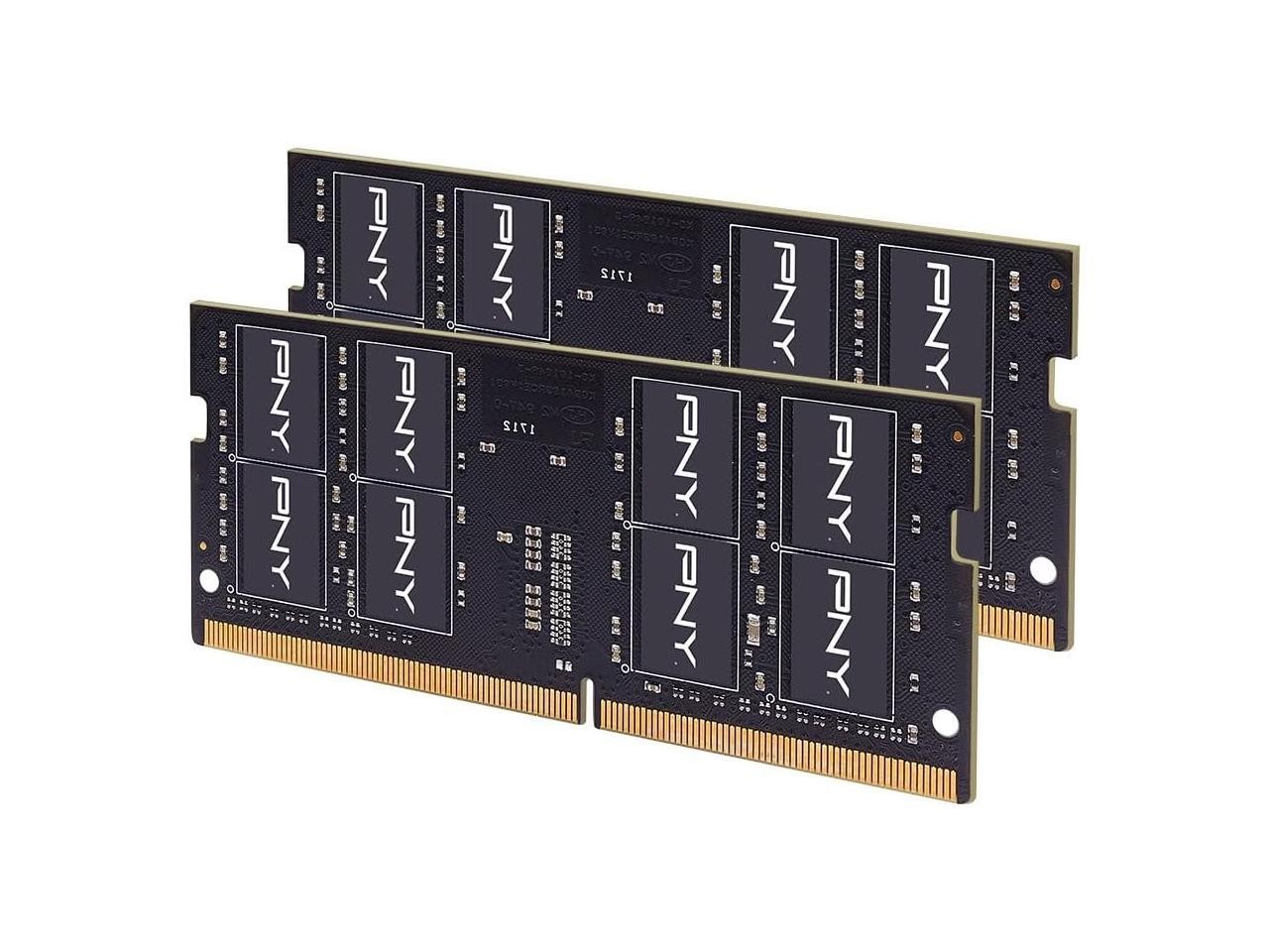 PNY MN64GK2D43200TB Performance DDR4 Notebook RAM 64GB (2x32GB) 3200MHz