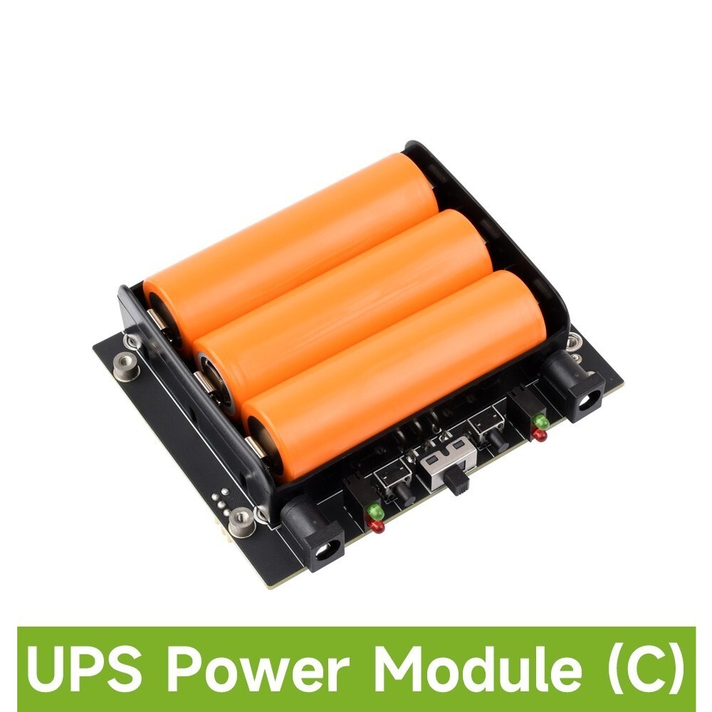 Waveshare Uninterruptible Power Supply UPS Module (C) For Jetson Orin 21700 Li