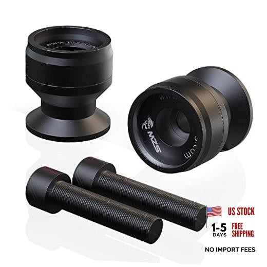 8MM Swingarm Spools Sliders Stand Universal M8 Compatible with Aluminum Black