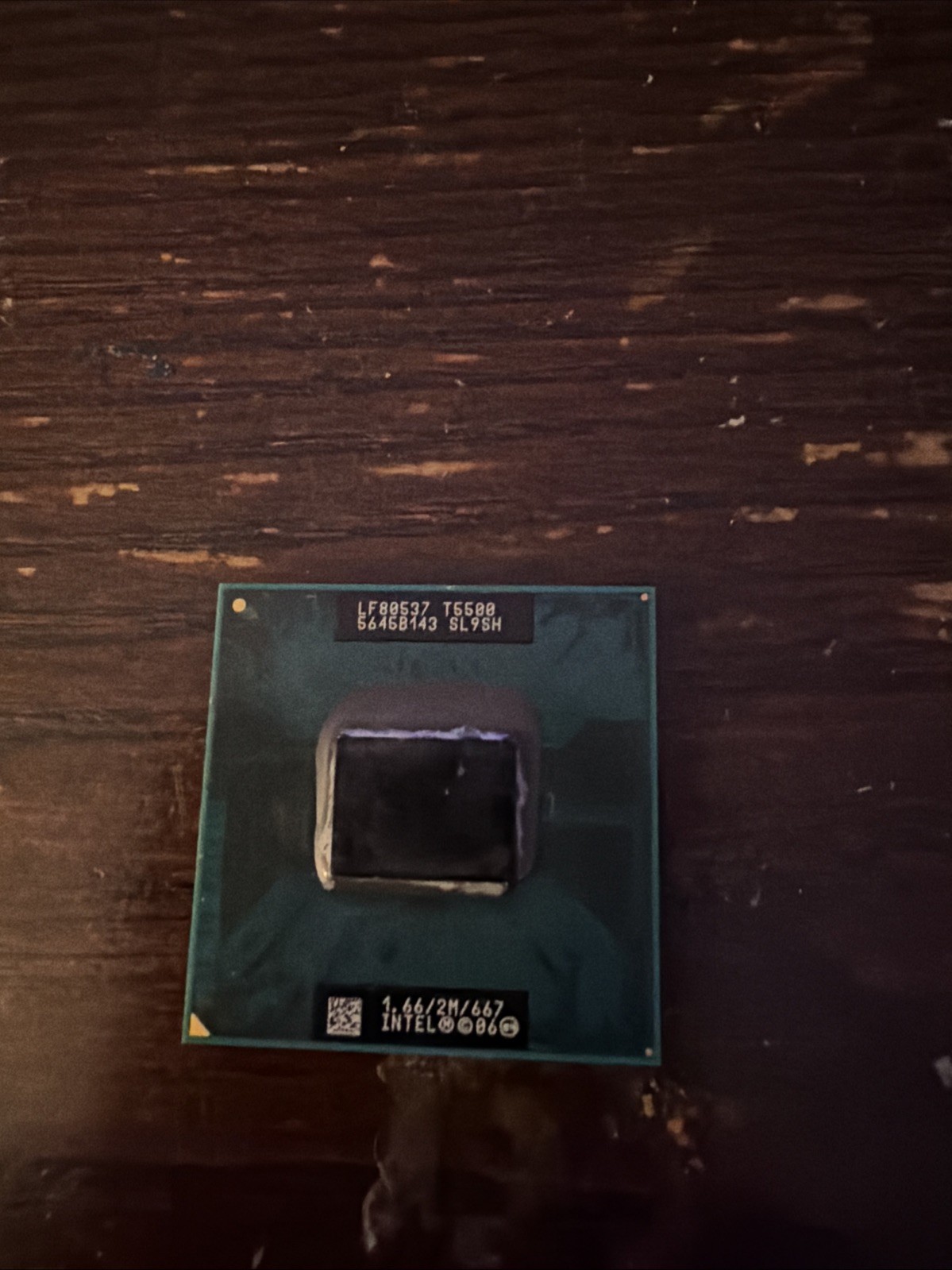 Intel Core 2 Duo T5500 1.66GHz Dual-Core (LE80537GF0282M) Processor