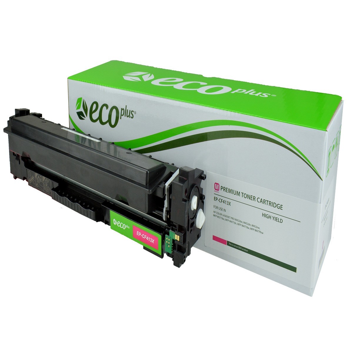 MO Brand ECOPlus Magenta Part# 410X, CF413X
