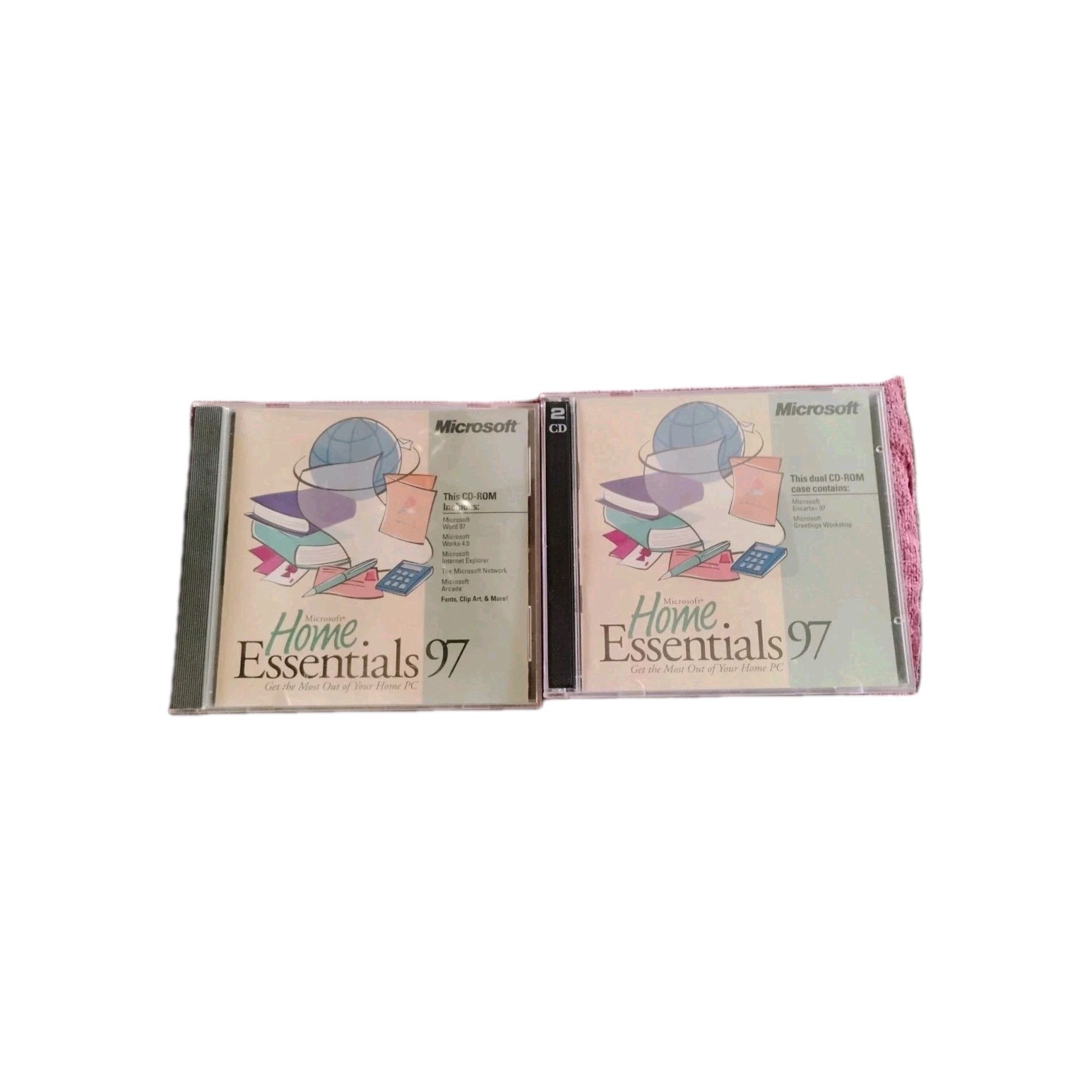 Microsoft Home Essentials 97 Disk 1 And 2