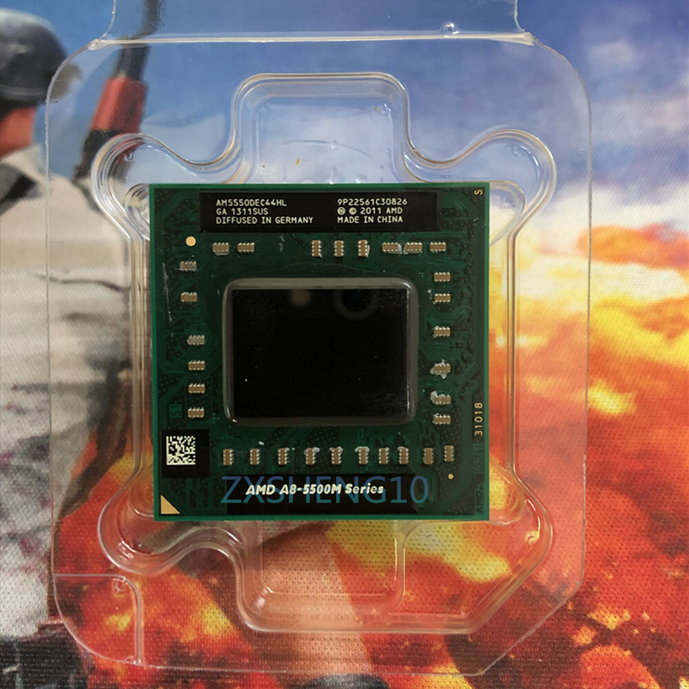 AMD A8-5500M CPU A8-Series Quad-Core 2.1GHz 4M Socket FS1 Processor
