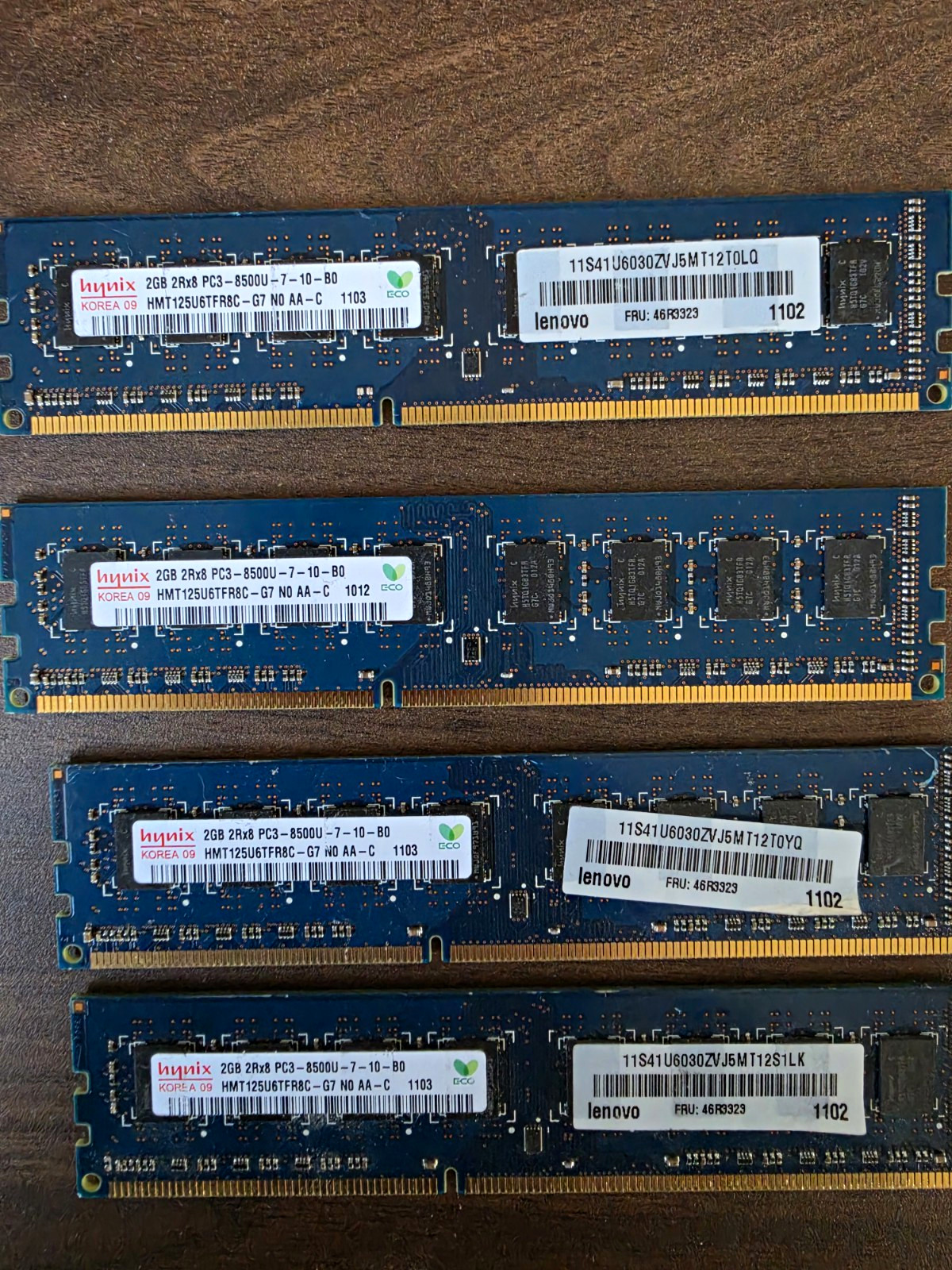 DDR3 RAM 28GB Total