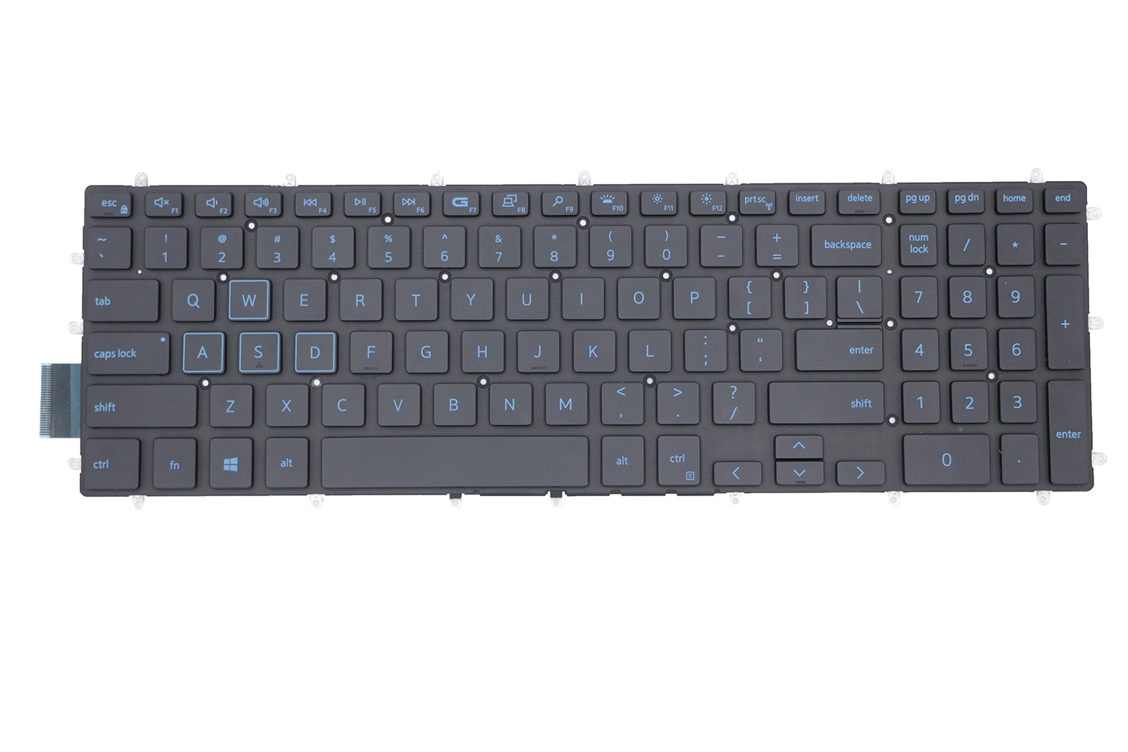 Replacement Keyboard for Dell G5 5500 5587 5590, G5 SE 5505, G7 7588 7590 779...