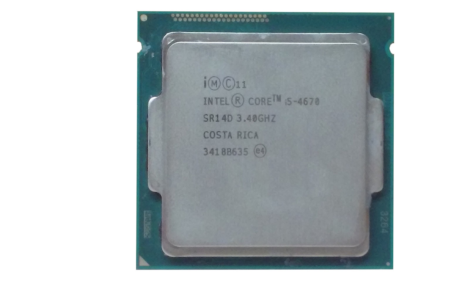 Intel Core i5-4670 3.4 GHz LGA 1150 5 GT/s Desktop CPU Processor SR14D