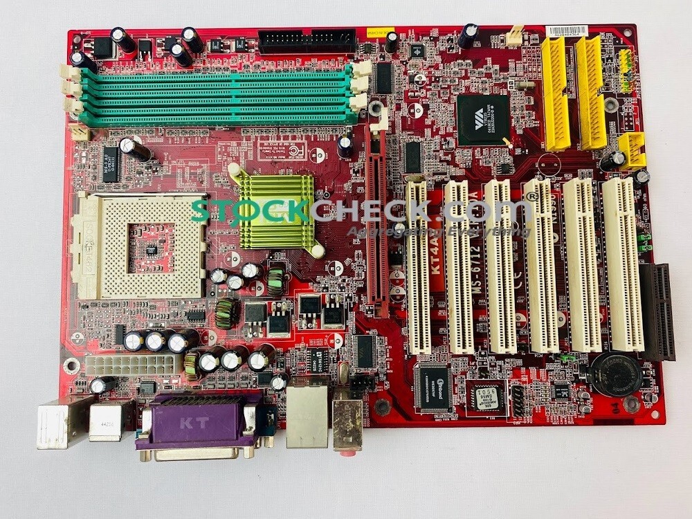MSI MS-6712 VER: 10A  KT4AV Motherboard