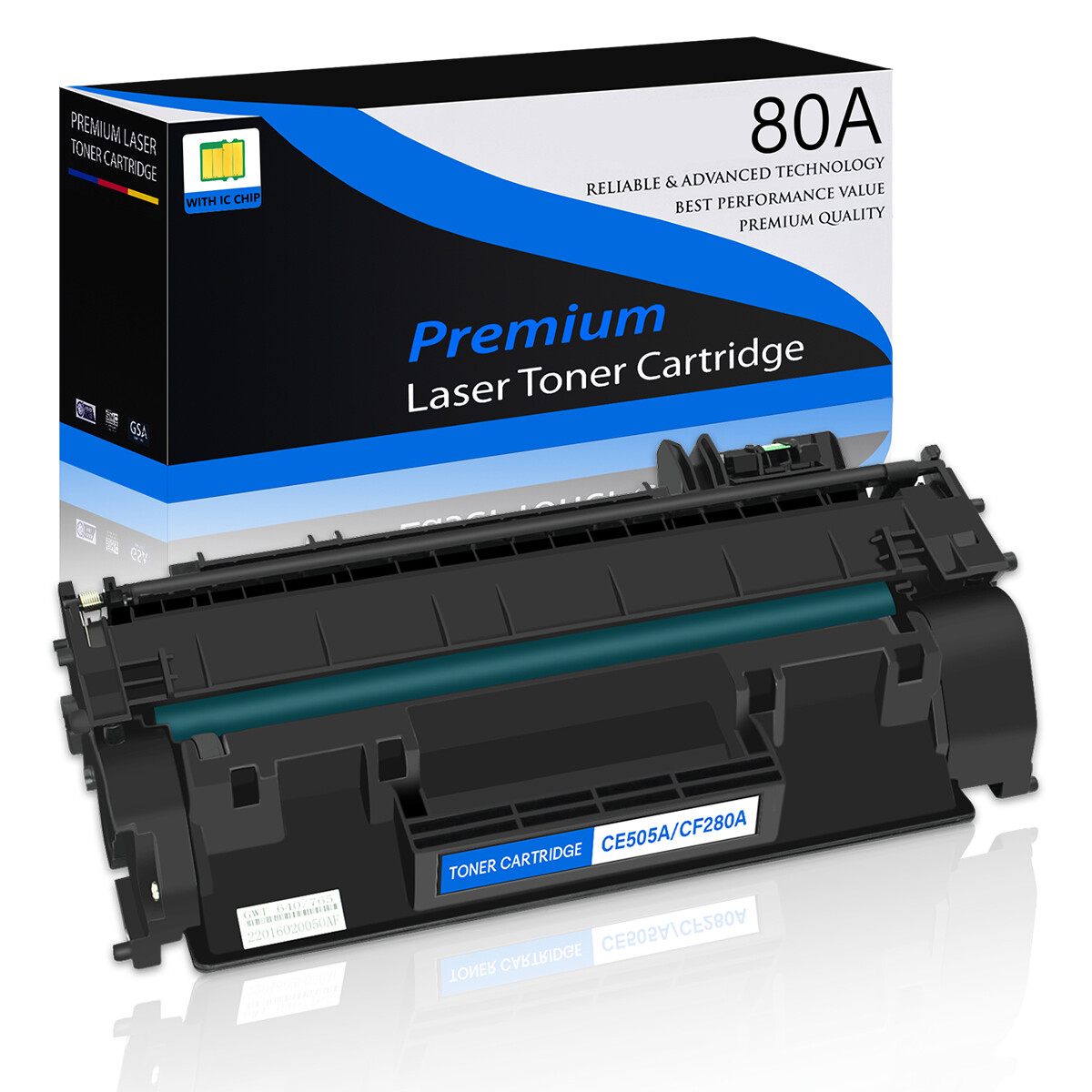 Cf280a 80a Toner Cartridge Compatible For Hp Laserjet Pro 400 M401n M425dn Print