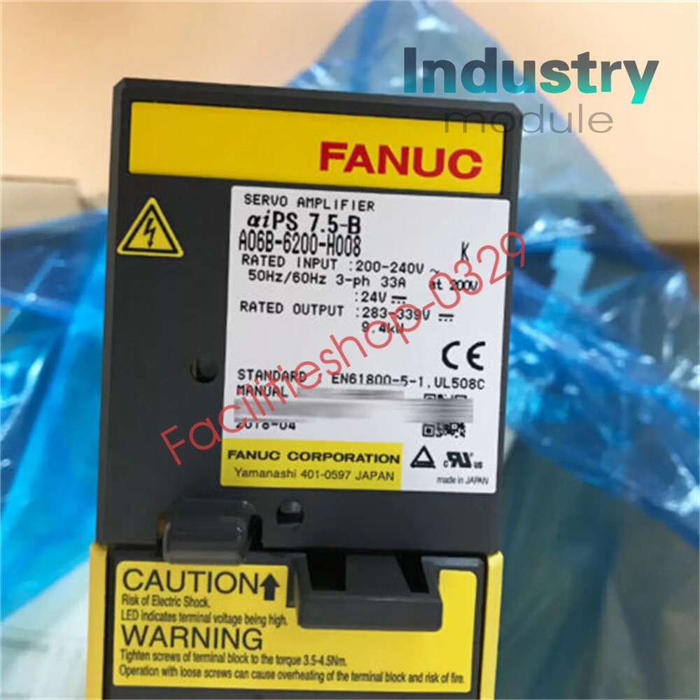 1PCS A06B-6200-H008 NEW FANUC Servo Drive In Box Expedited Ship DHL/FedEx