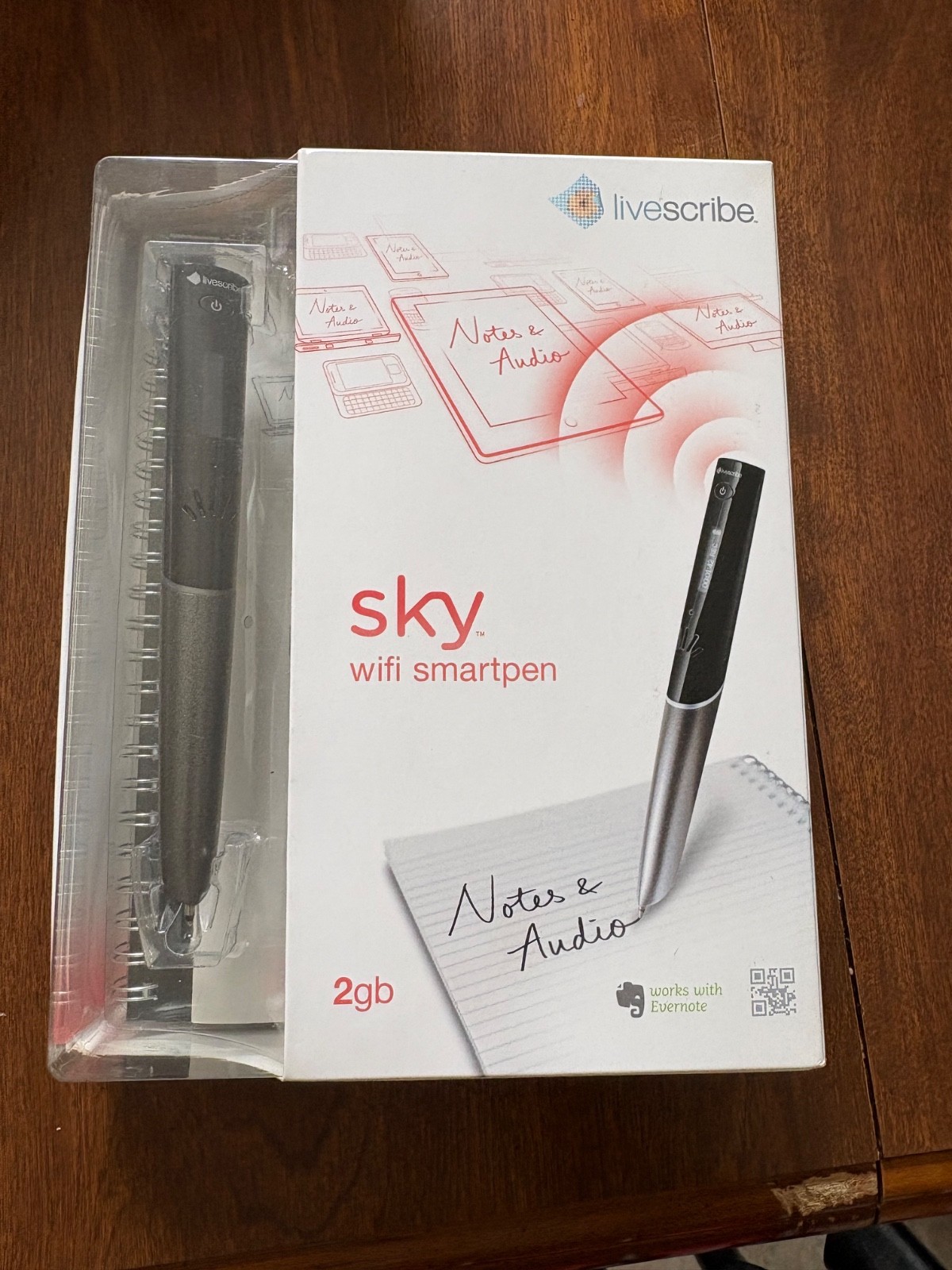 Livescribe Sky WiFi Smartpen 2GB Pack - Digital Note & Pen, New Sealed