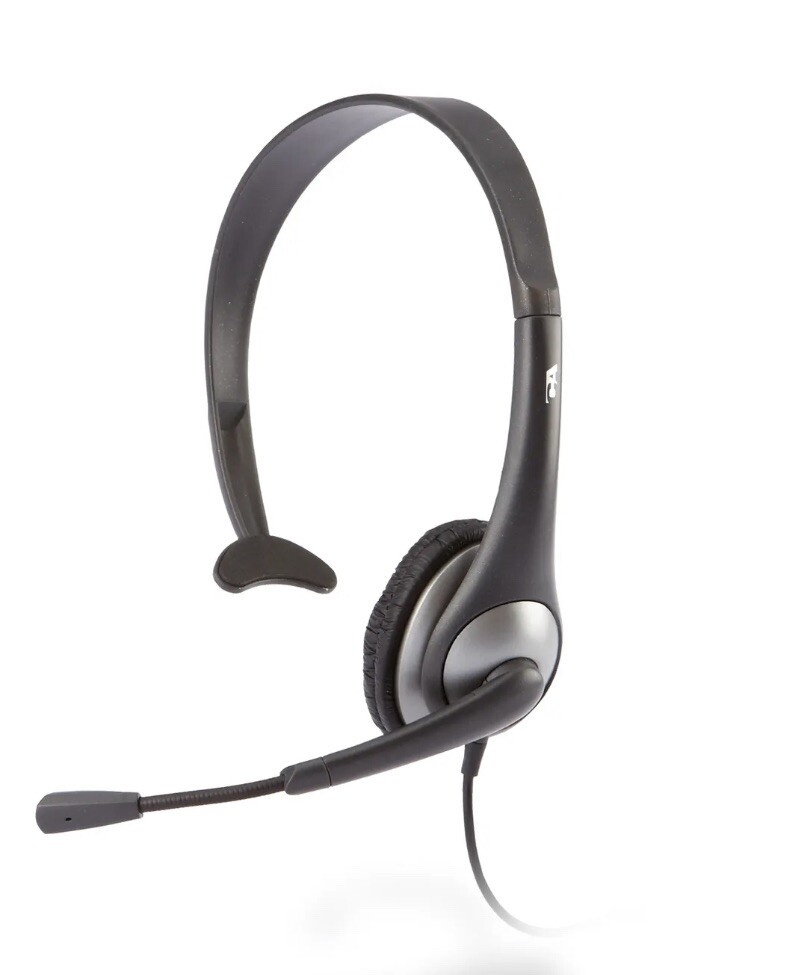 AC-104 AC-104 MONO HEADSET WITH BOOM New Without Box