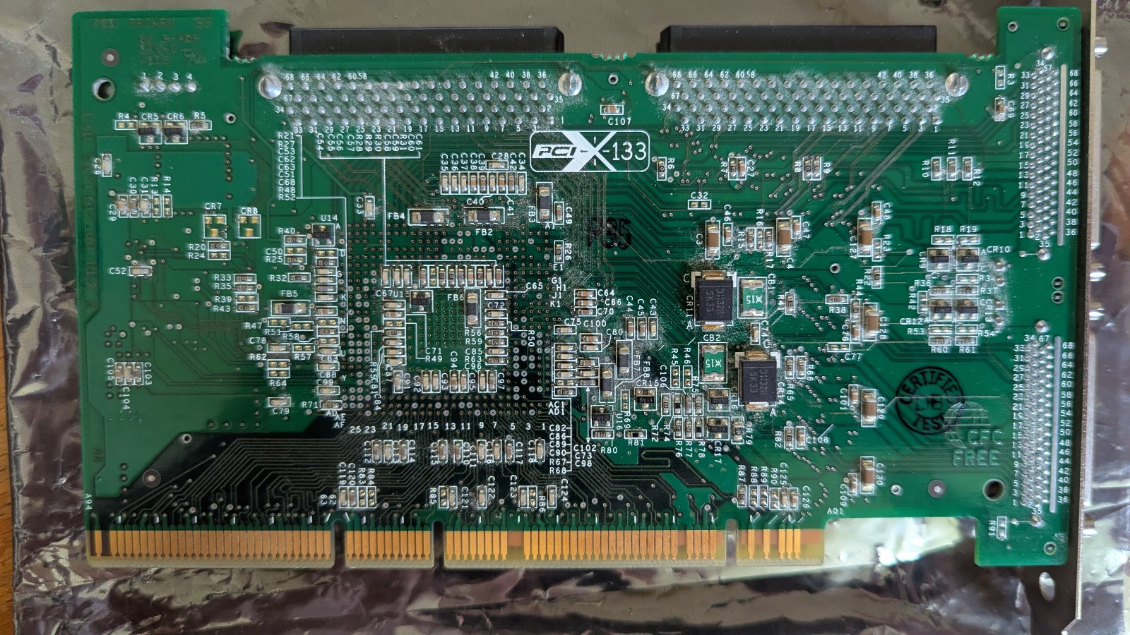 Adaptec ASC-39320A Dual Channel Ultra320 SCSI PCI-X 133 Controller 2071406-00