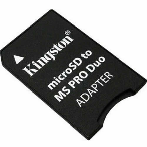 Kingston TF MicroSDHC Card to Memory Stick Pro Duo Adapter for Sony Camera PSP