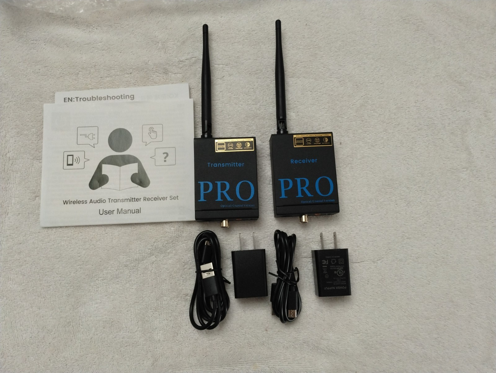 1Mii RT5066 Wireless Audio Receiver Transmitter Set