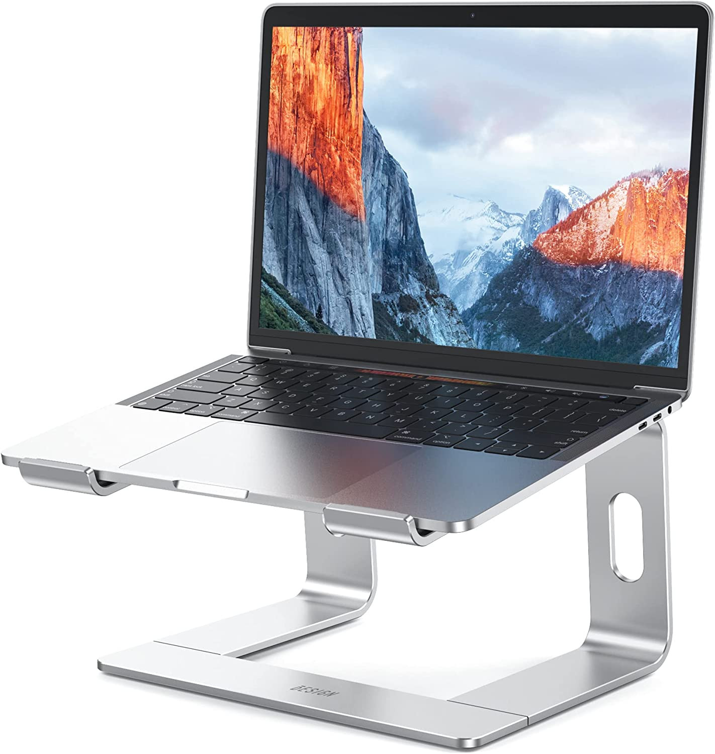 Aluminum  Ergonomic Detachable Computer Stand, Riser Holder Notebook Stand 10-1