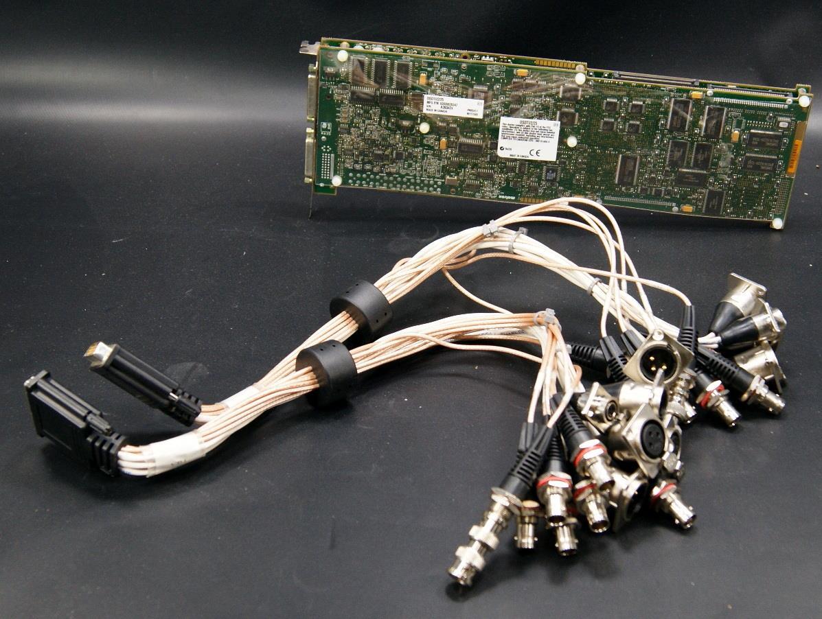 Matrox DSDTI/2/25 Digi Server 63039620347 Codec Connectors With DVI / BNC Cables