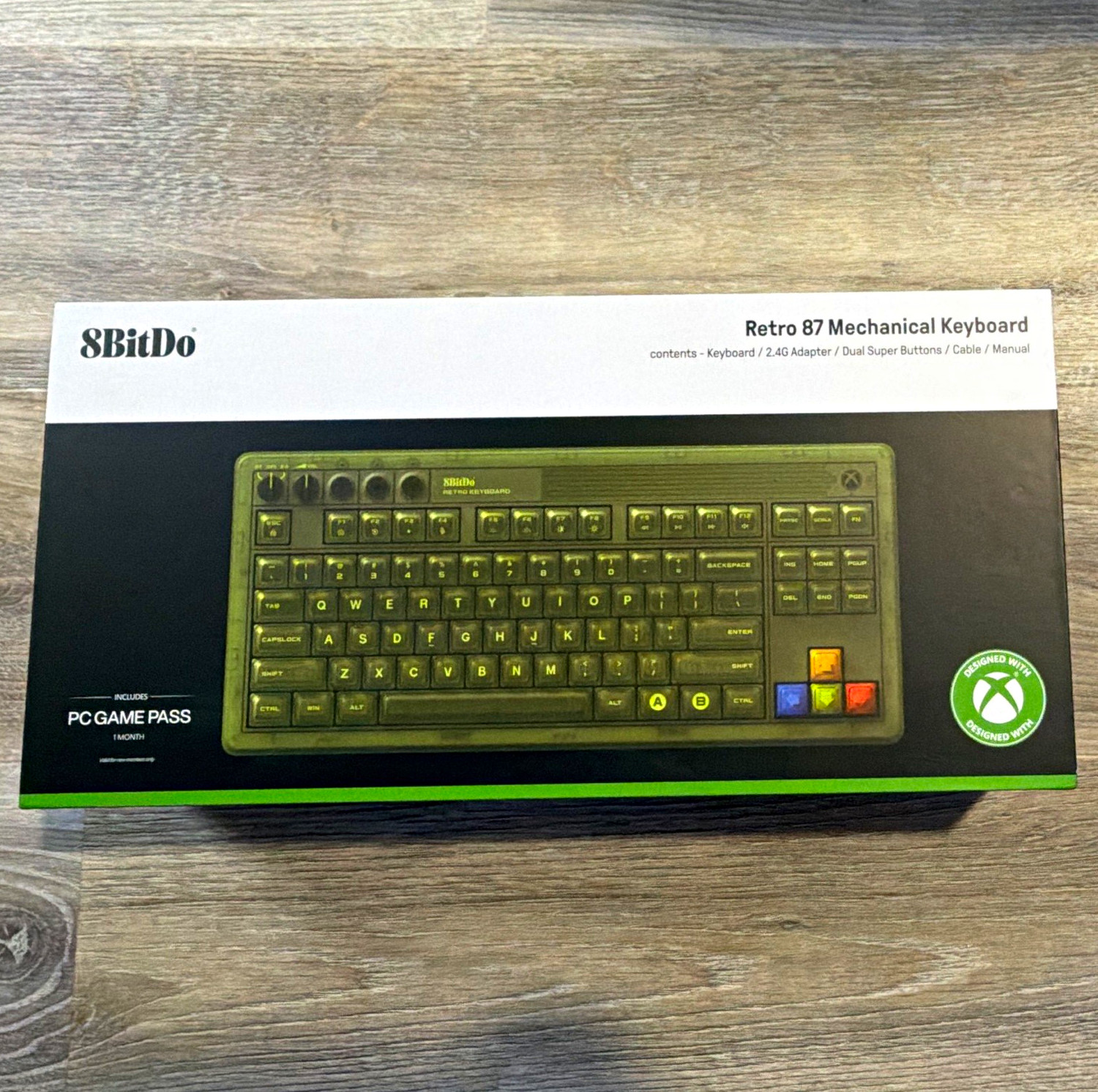 8BitDo Retro 87 Mechanical Wireless Keyboard with RGB