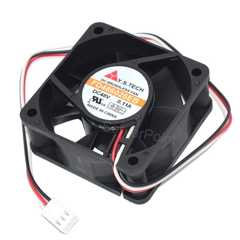 New For Y.S.TECH FD486025EB DC48V 0.11A 6025 6CM 60mm 60x60x25mm 3pins Fan
