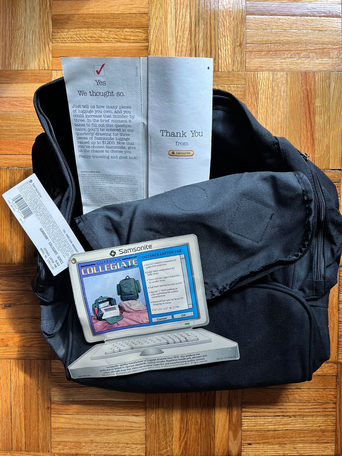 Samsonite Guardian Collegiate Outback Laptop Bag