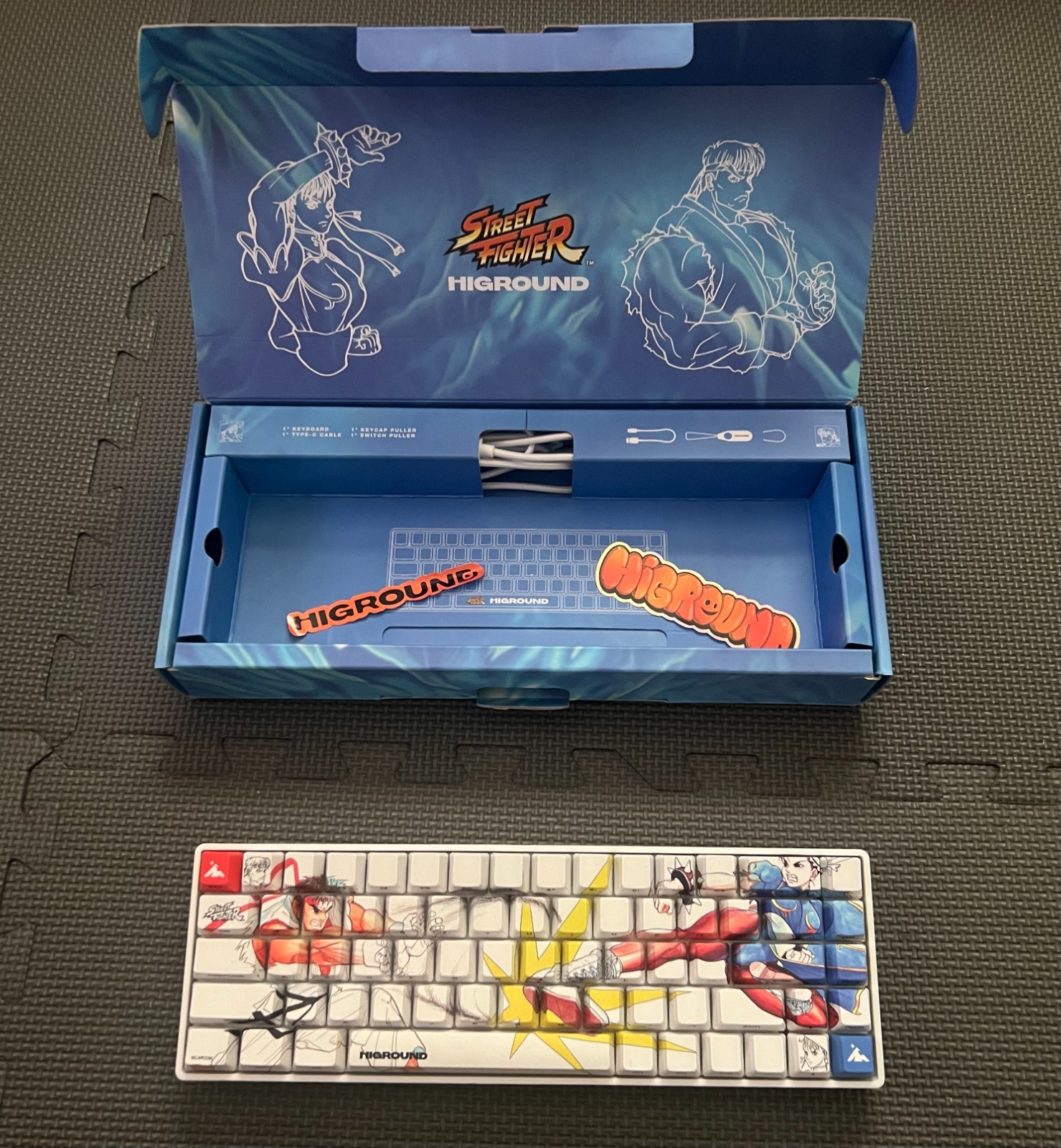 Street Fighter x Higround Basecamp 65 - Ryu vs Chun-Li Keyboard
