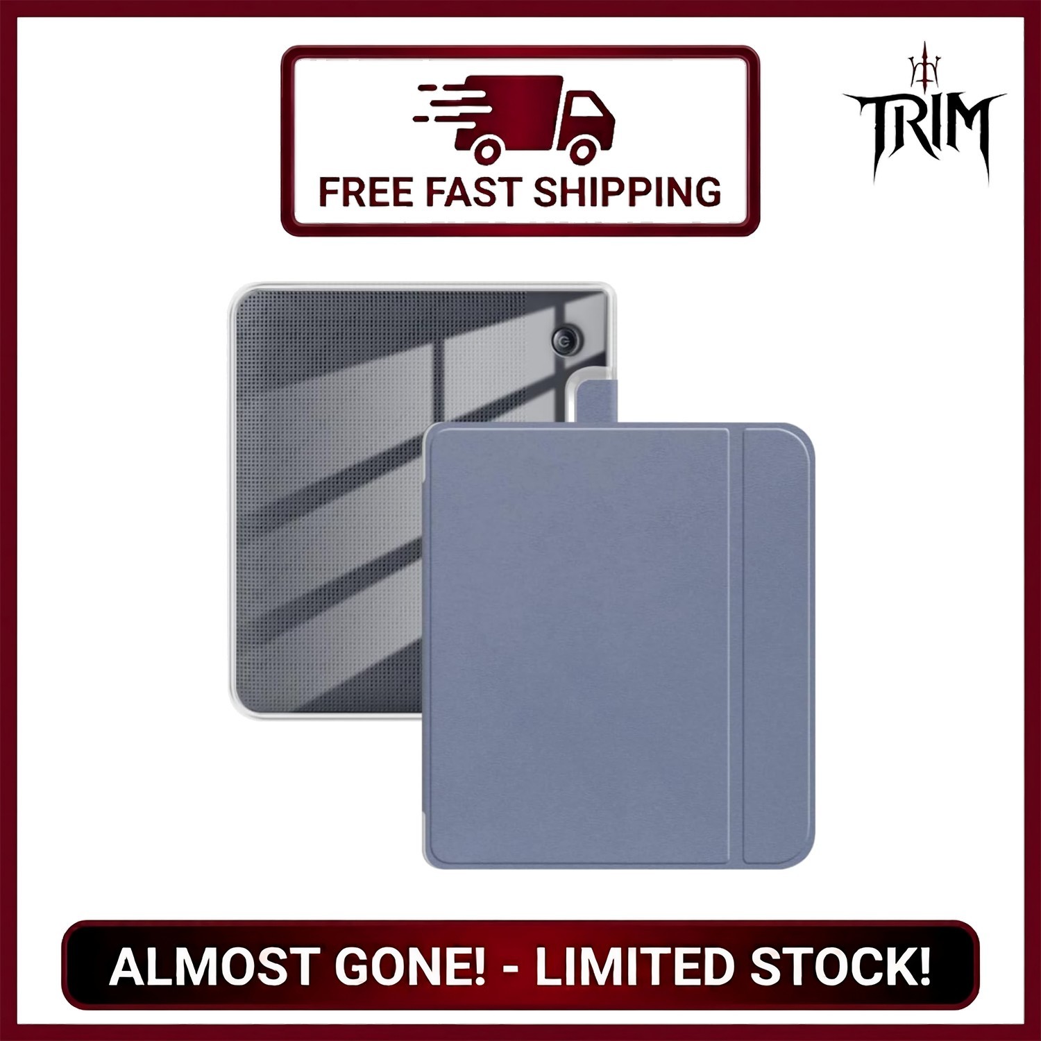 Kobo Libra Colour 2024 Case TPU Cover with Auto Sleep/Wake Dark Gray