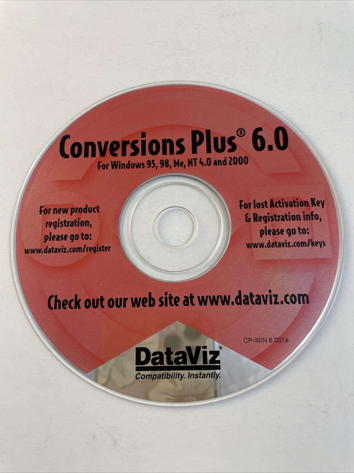 DataViz Conversions Plus Data Viz Windows Macintosh Disk Files PC WIN 95/NT 4