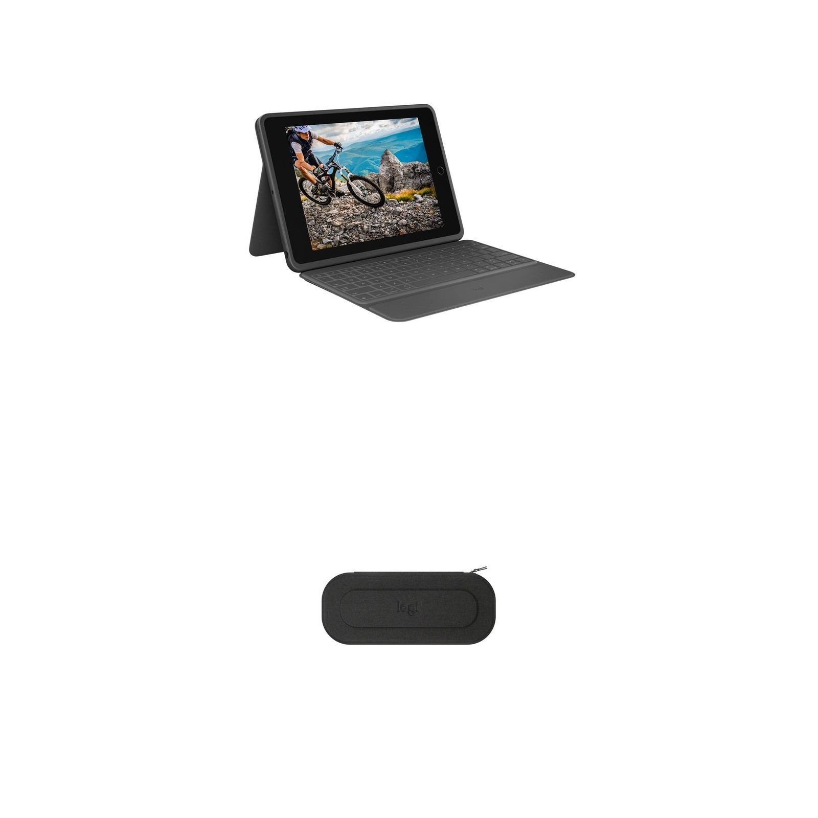 Logitech Tablet Protection Bundle: Rugged Folio + Protective Case