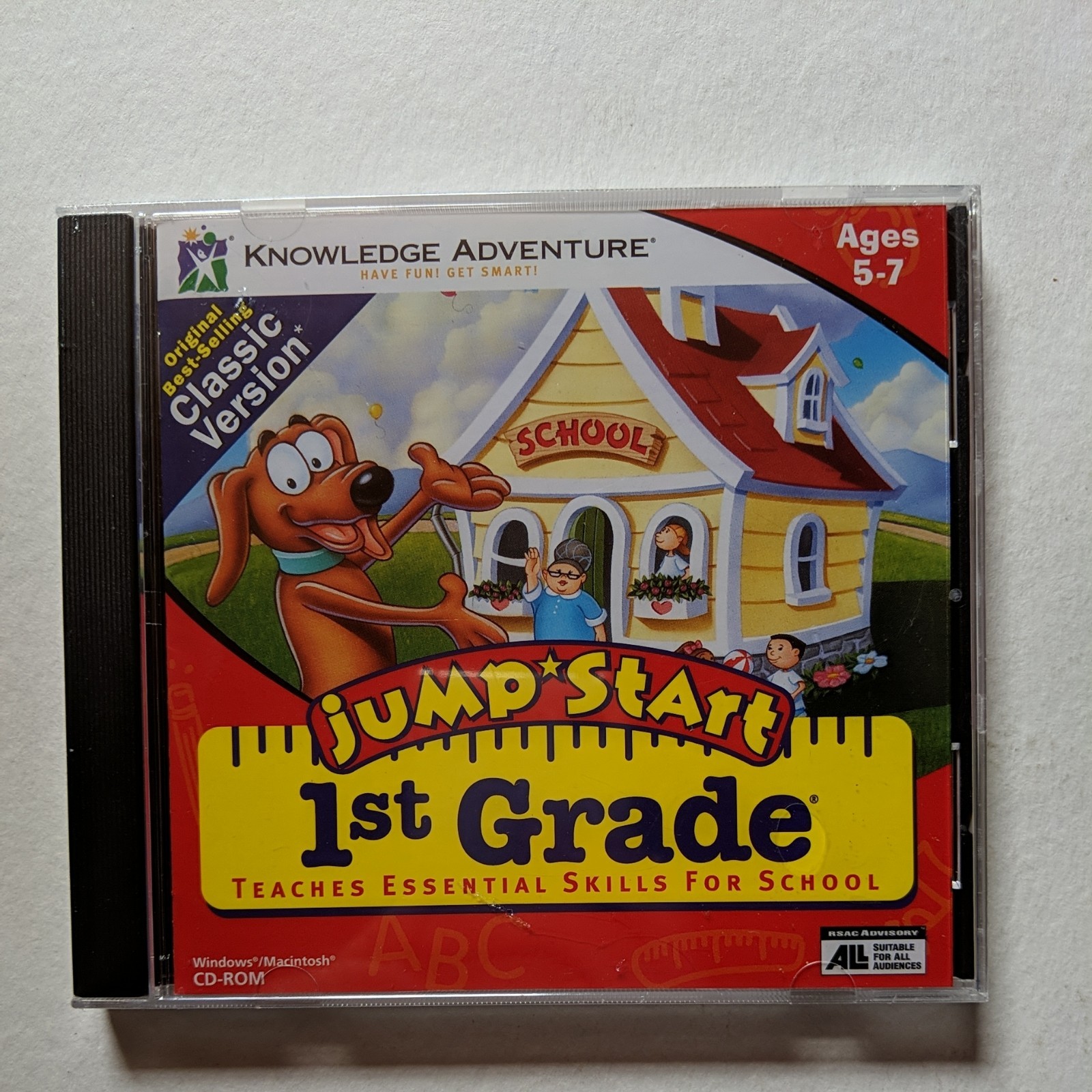 Jump Start 1st Grade Teaches Essential Skills for School NEW Sealed