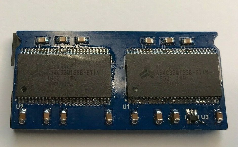 Mister FPGA BLUE SD Board XSD v2.9 128MB, Neo Geo, Amiga,CPS1-2,Arcade,SNES,NES