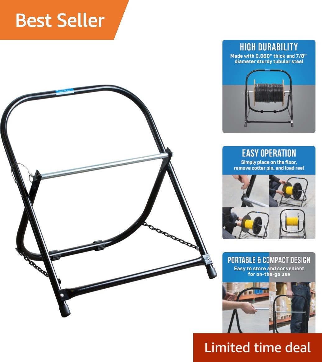 High-Performance Cable Caddy with Slip-Resistant Feet - 100 lbs Capacity