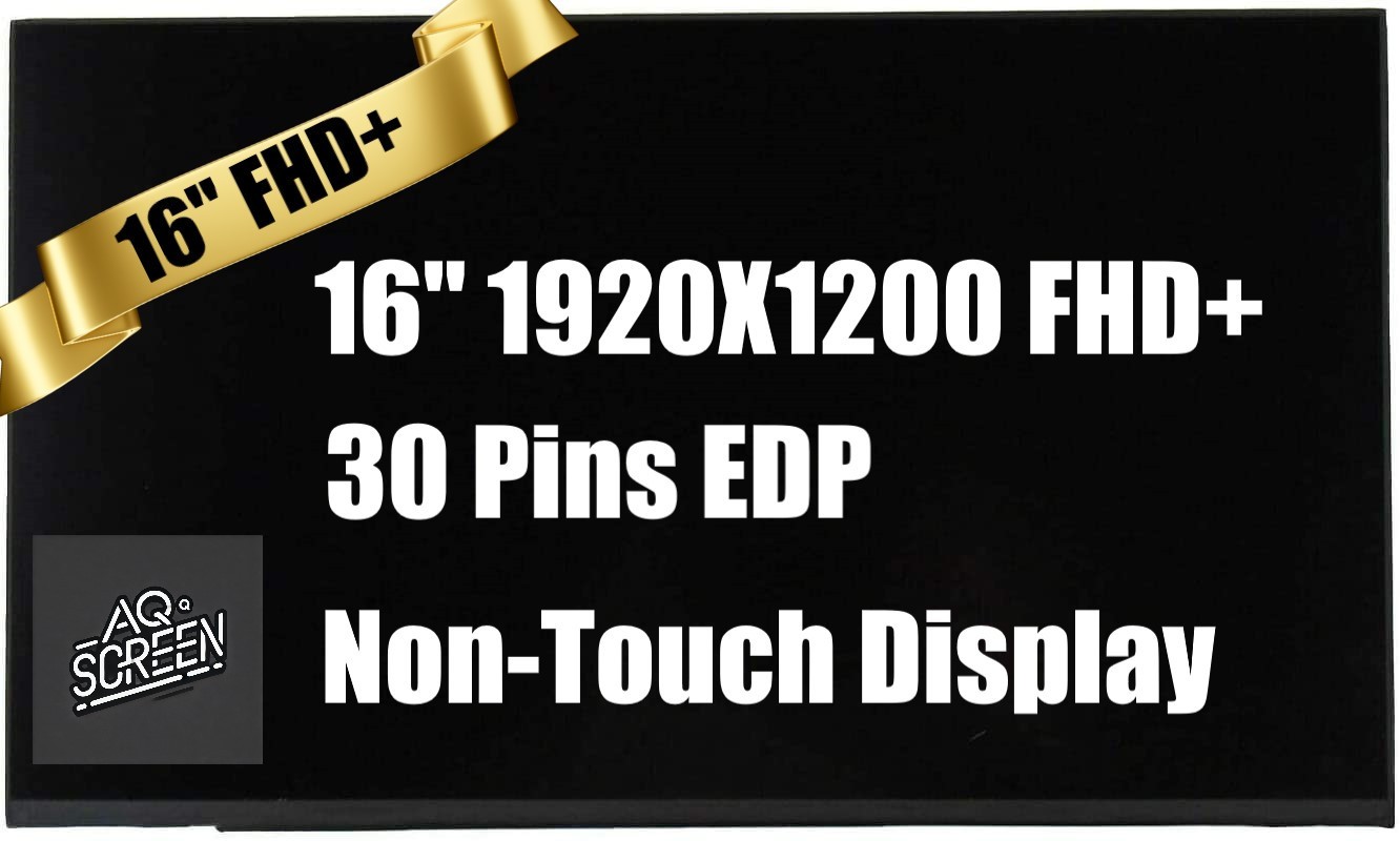 P36273-001 HP 16" WUXGA FHD+ Non-Touch Replacement LCD Laptop Screen Panel