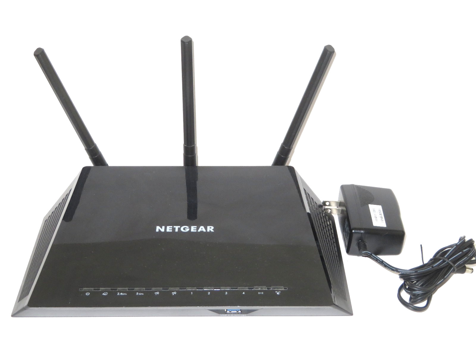Netgear AC1750 Smart WiFi Router Model R6400 w/ Ethernet & Coax Cables MINT
