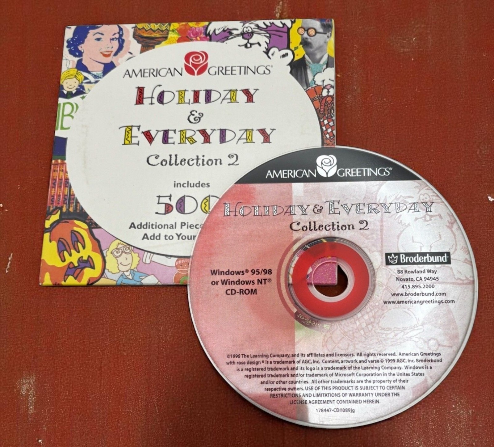 American Greetings Holiday & Everyday Collection 2 Graphic Design Art PC CD-ROM